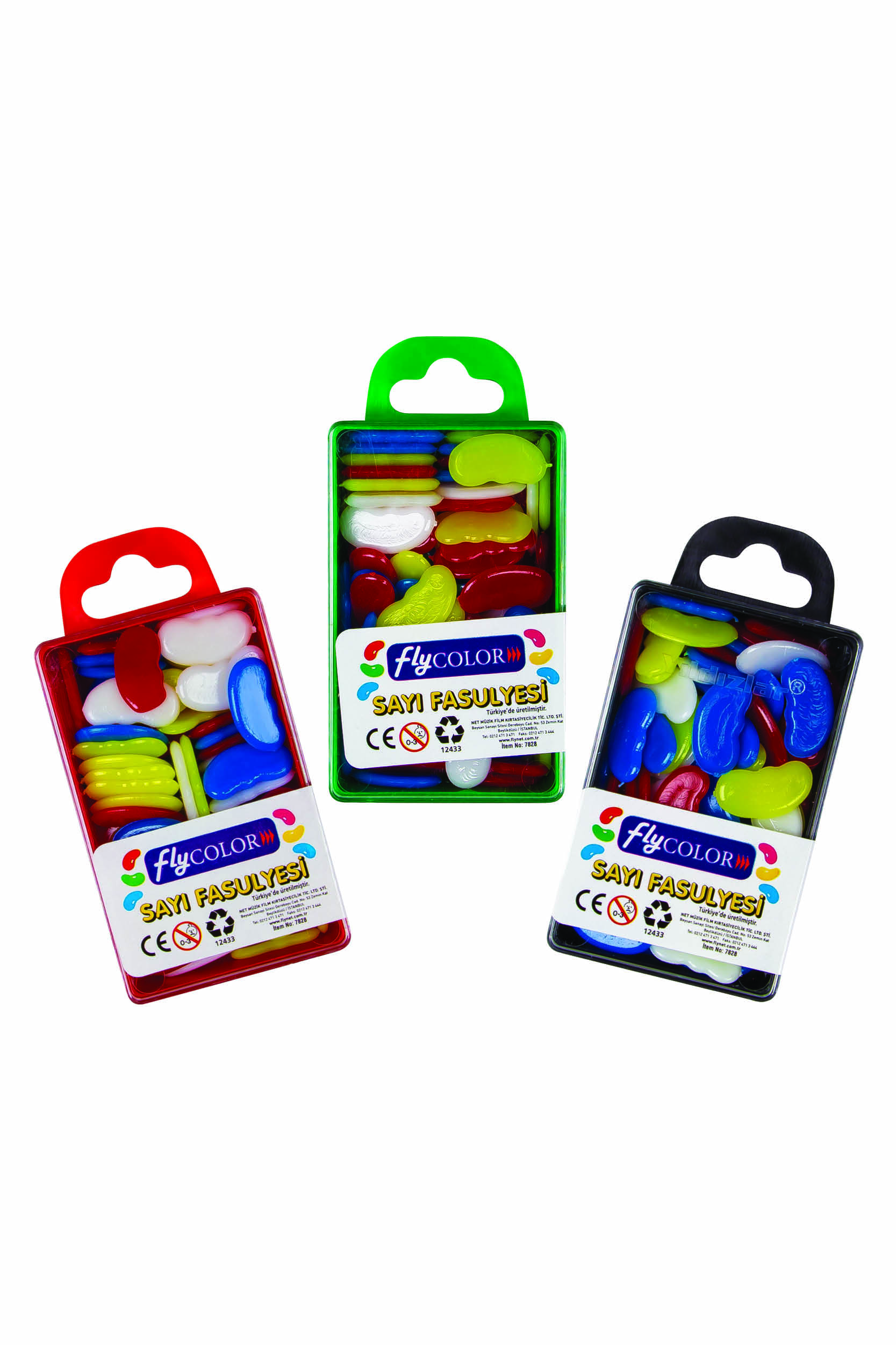 FLY SAYI FASULYESİ PLASTİK KUTU