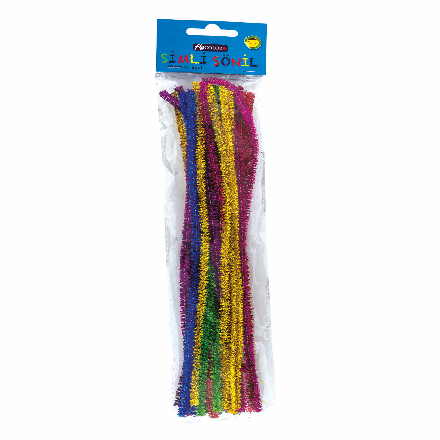 FLY SİMLİ ŞÖNİL 30 CM 25′ Lİ
